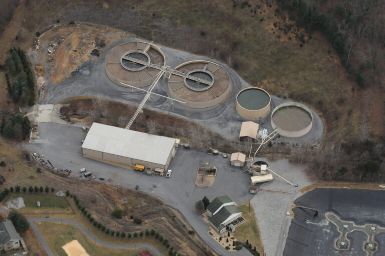 2017 Aerial photo of Massanutten Sewage Treatment Plant